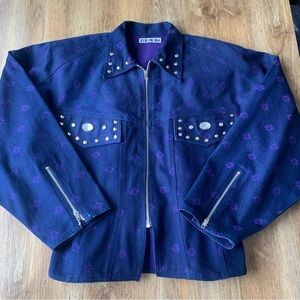 Vintage Western Jacket Rhinestone